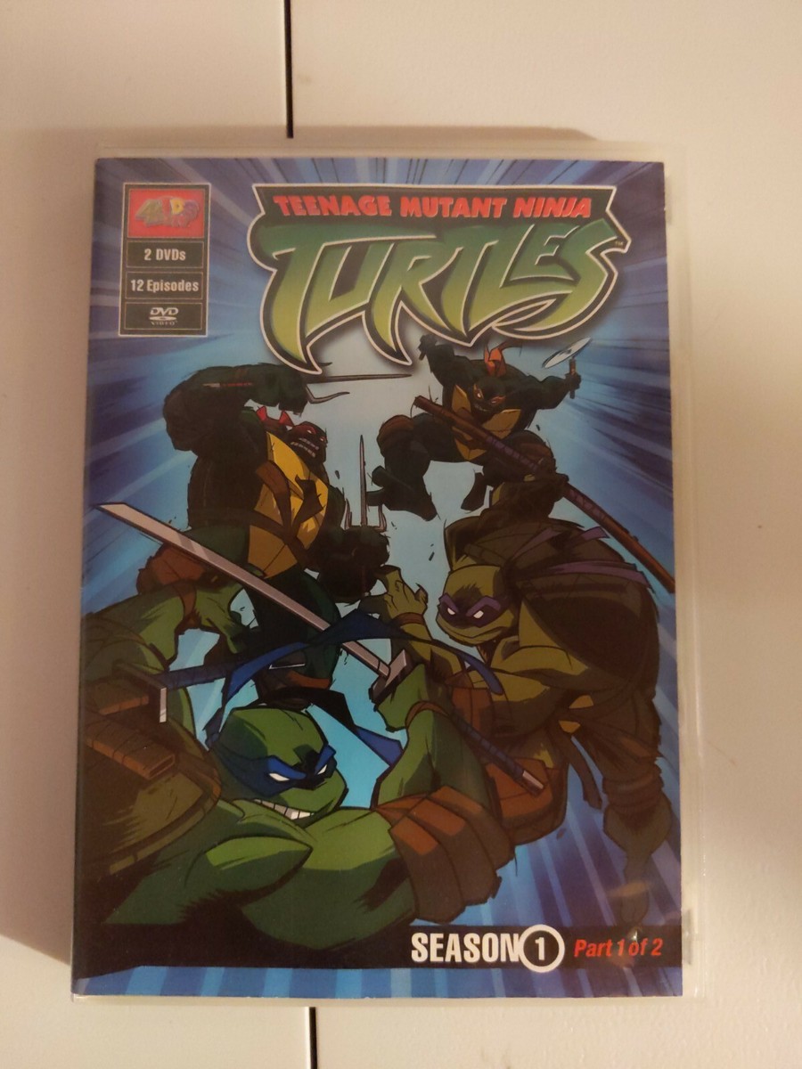 TMNT Teenage Mutant Ninja Turtles Season 1 Part 1 DVD 2 Disc RARE