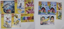Lot of 12 Lego Designer & Lego Classic Instruction MANUALS ONLY *READ DESCRIP*