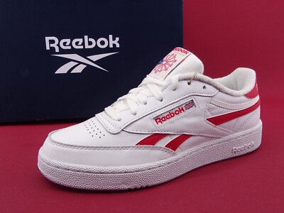 Reebok Classic CLUB C REVENGE UNISEX Sneaker Low Sportschuhe Schuhe Weiß Gr 40,5