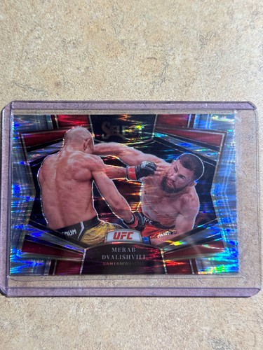 2023 Panini UFC Select Merab Dvalishvili Snapshots Flash Prizm #28