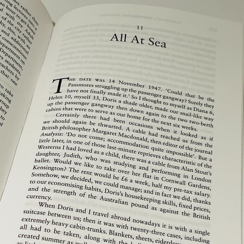Memoirs of a Semi-detached Australian (Hardcover 1997) John Passmore Memoir - Picture 24 of 24