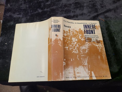 INNERE FRONT Band II by Plaschka Haselsteiner & Suppan Hardcover Book in German