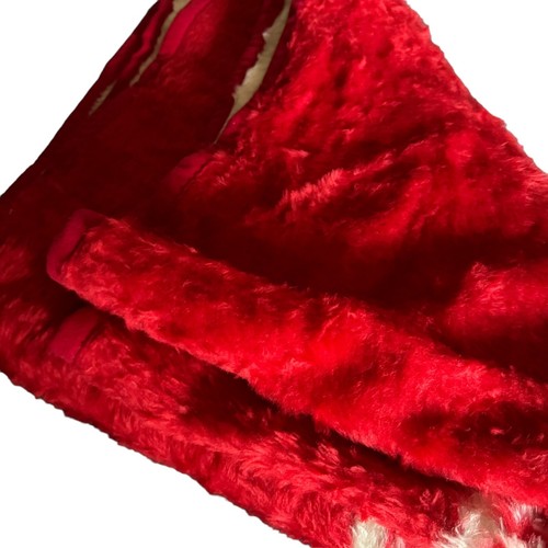 Biederlack USA Sooners OU Spirit Blanket Throw Red Cream 55"x 46" Dorm Cozy - Picture 17 of 19