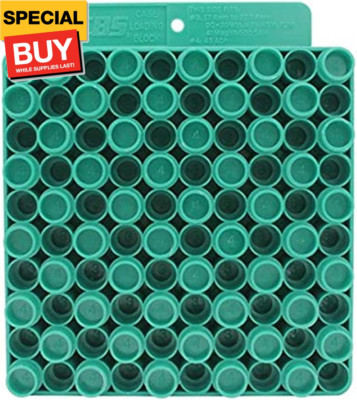 RCBS 09452 Universal Case Loading Block Green