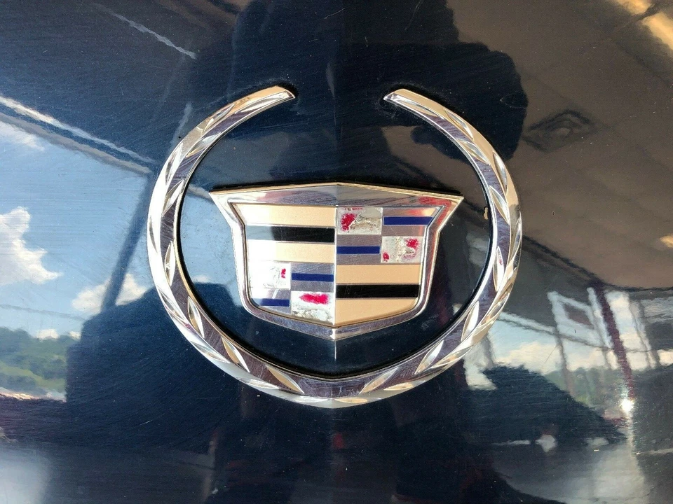 2007-2011 CADILLAC DTS 4.6L TAMPA DO PORTA-MALAS AZUL ESCURO MING METÁLICO FABRICANTE DE EQUIPAMENTO ORIGINAL - Imagem 4 de 4