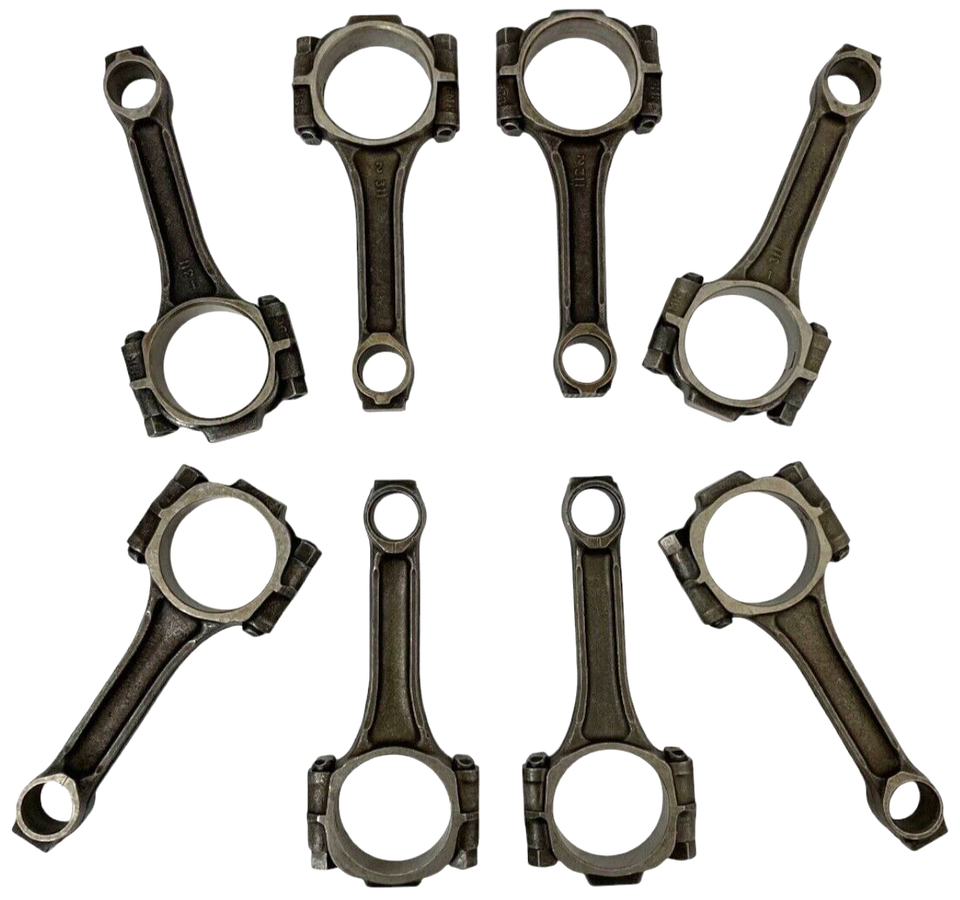 1968-1995 Chevy 350 305 327 5.7L 5.0L Connecting Rod Set of 8 ...