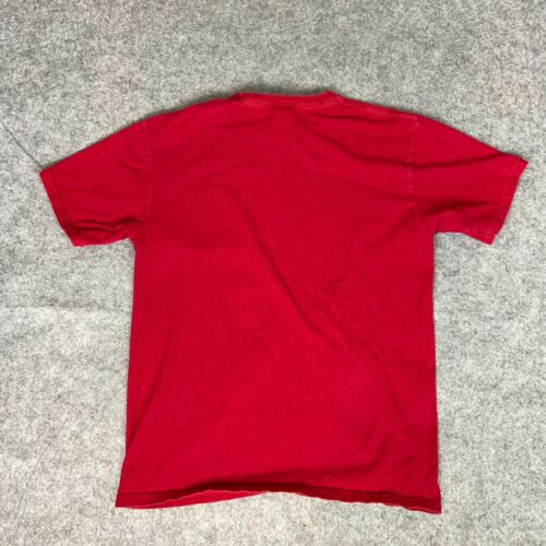 Volcom Mens Shirt Medium Red Skater Logo Tee T Casual Sports Cotton Modern Top - Picture 4 of 7