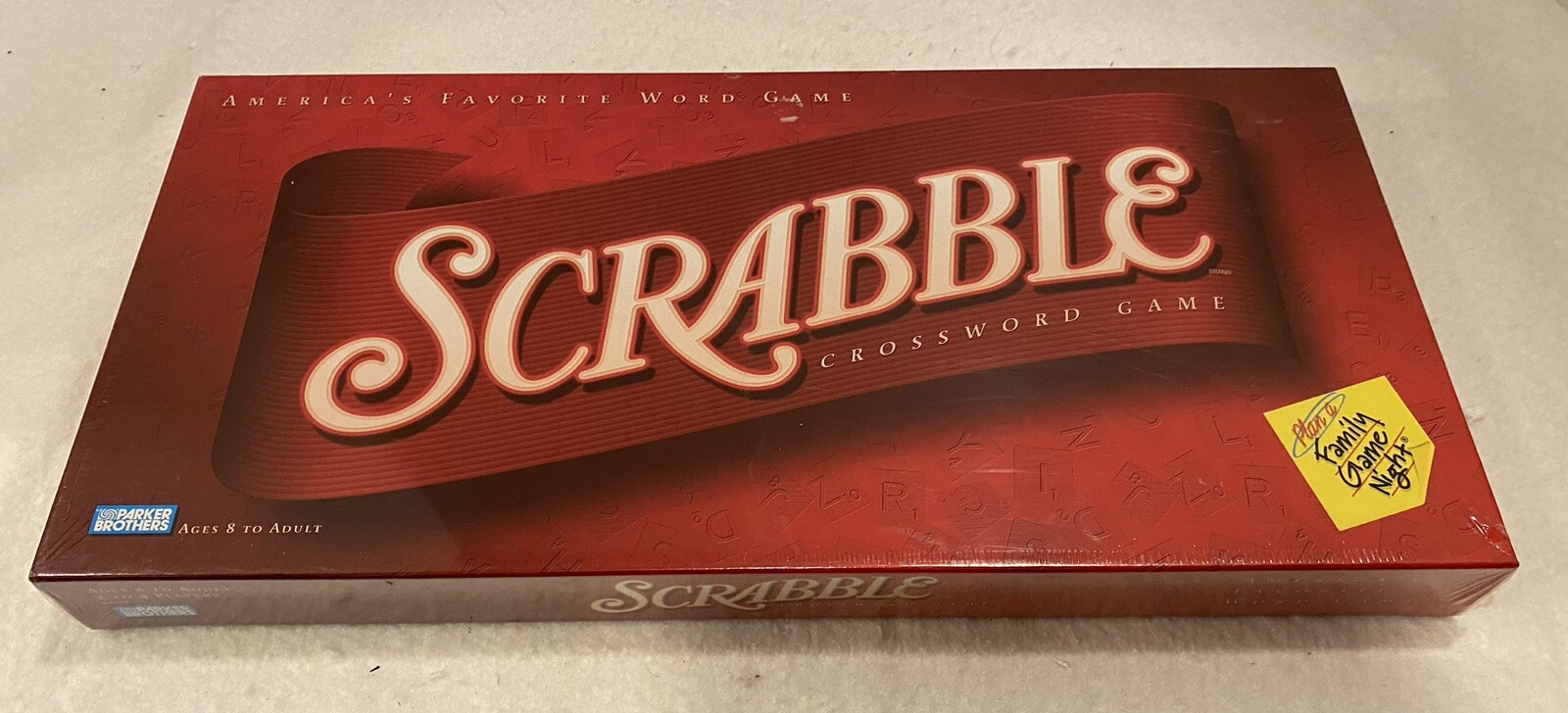 New! Factory sealed 2001 Parker Brothers / Hasbro Scrabble Crossword Board Game