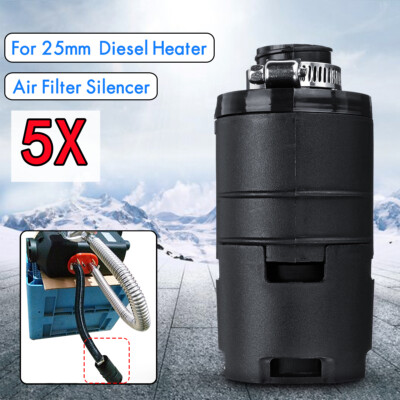 5Pcs 25mm Air Intake Filter Silencer Pipe For Eberspacher Webasto