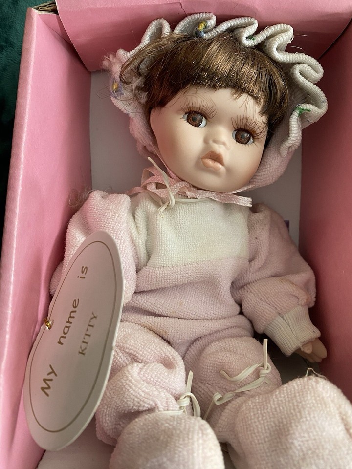 2 regency fine arts porcelain dolls eBay