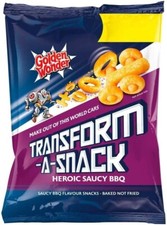 Golden Wonder Transform-A-Snack Saucy BBQ Flavour Snacks27g X 30 Delicious Tasty