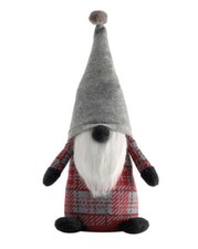 POTTERY BARN RARE Plush Holiday Gnome Large Size NEW Christmas Decor
