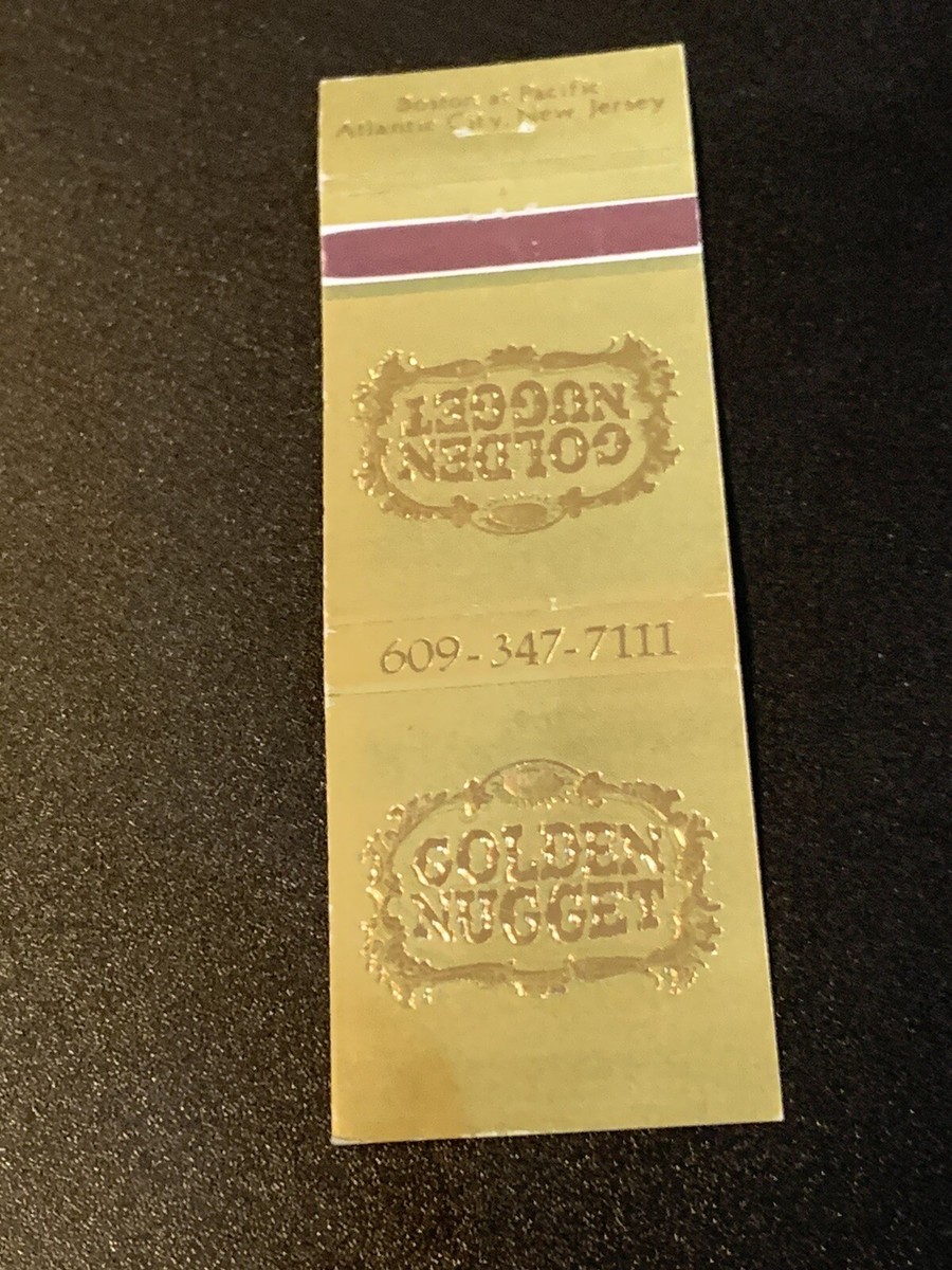 Vintage Matchbook: “Golden Nugget” | eBay