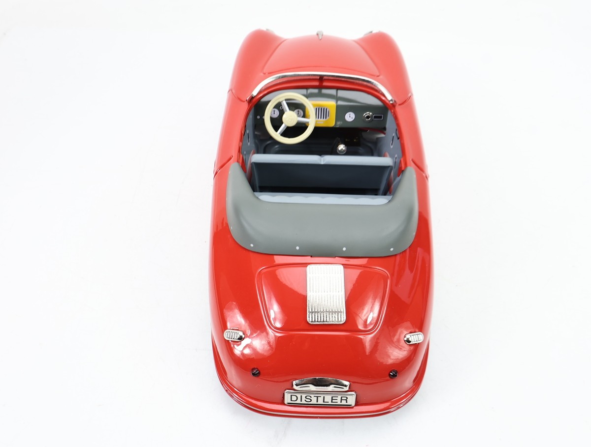 ミニカー Schuco DISTLER PORSCHE ELECTROMATIC 7500 Distler (J.D.N.) Tin Lithographed Battery Operate Porsche