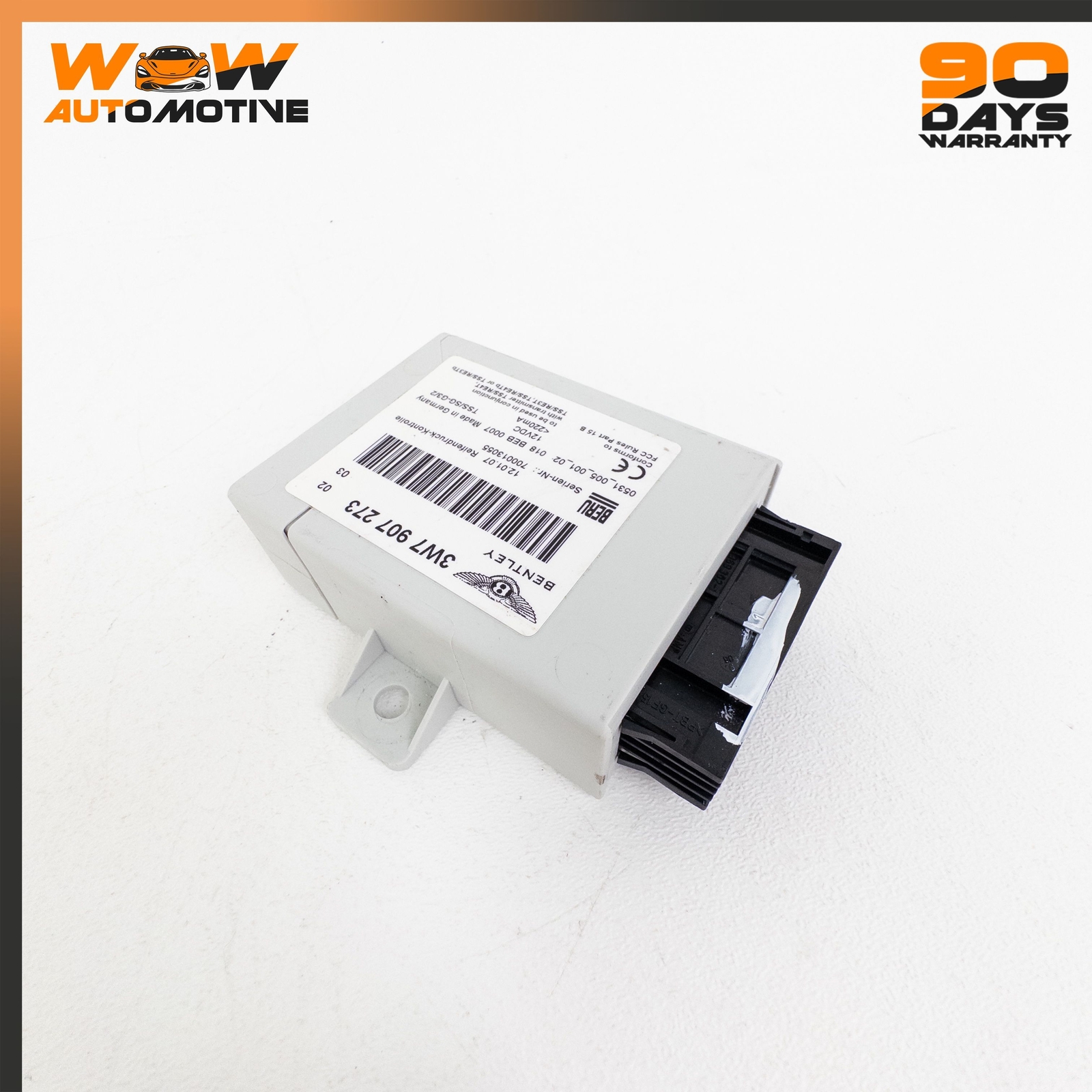 04-13 BENTLEY CONTINENTAL GTC FLYING SPUR TPMS TIRE PRESSURE CONTROL MODULE OEM