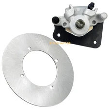Rear Brake Caliper & Rotor Disc for Yamaha Kodiak 400 450 YFM400 YFM450 2005-06