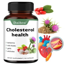 Cholesterol Support Supplement Liver Health 30 To 120 Capsules