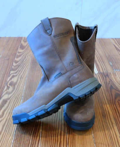 Wolverine W10152 Men Gear Waterproof EH ICS Composite Toe Safety Boots Size 8.5M