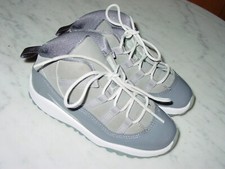 2021 Nike Air Jordan Retro 11 "Cool Grey" White 378040-005 Shoes Size 10C