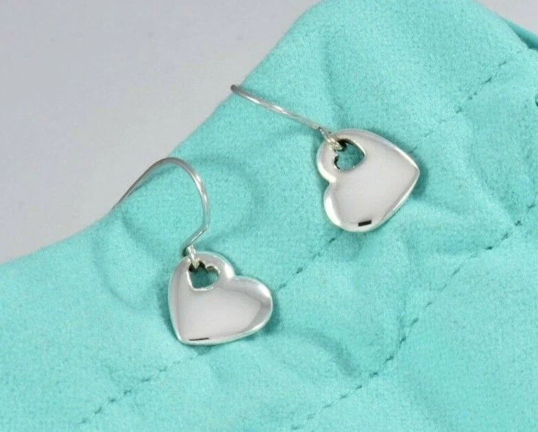 Tiffany double heart earrings Clearance