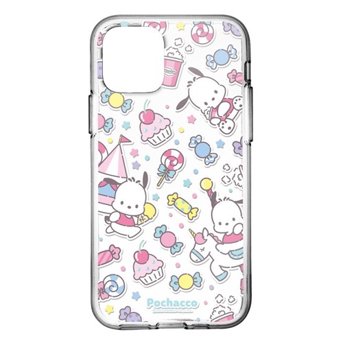 Hello Kitty Pochacco Park Clear Jelly Cover for iPhone 16 15 14 13 Pro Max Case - Picture 63 of 81