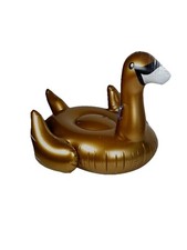 New Sunnylife Really Big Inflatable Swan Ride-On Pool Backyard Beach Float
