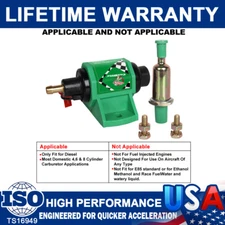 Brand New Universal Micro Electric Fuel Transfer Pump 12V Diesel 35 GPH 4-7 PSI