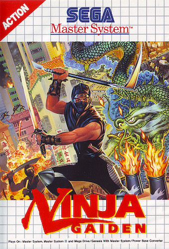 SEGA Master System - Ninja Gaiden / Jeu MS