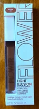 (2) FLOWER BEAUTY Light Illusion Full Coverage Concealer #D4 MOCHA FREE SHIPPING