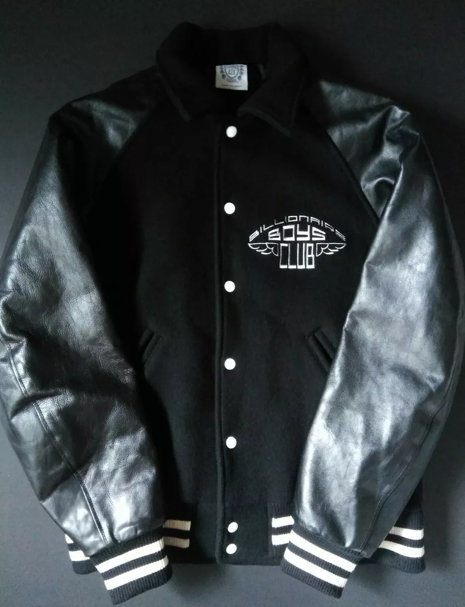 BBC Ice Cream Hot Rod Leather Varsity Jacket Billionaire Boys Club  Skateboard P