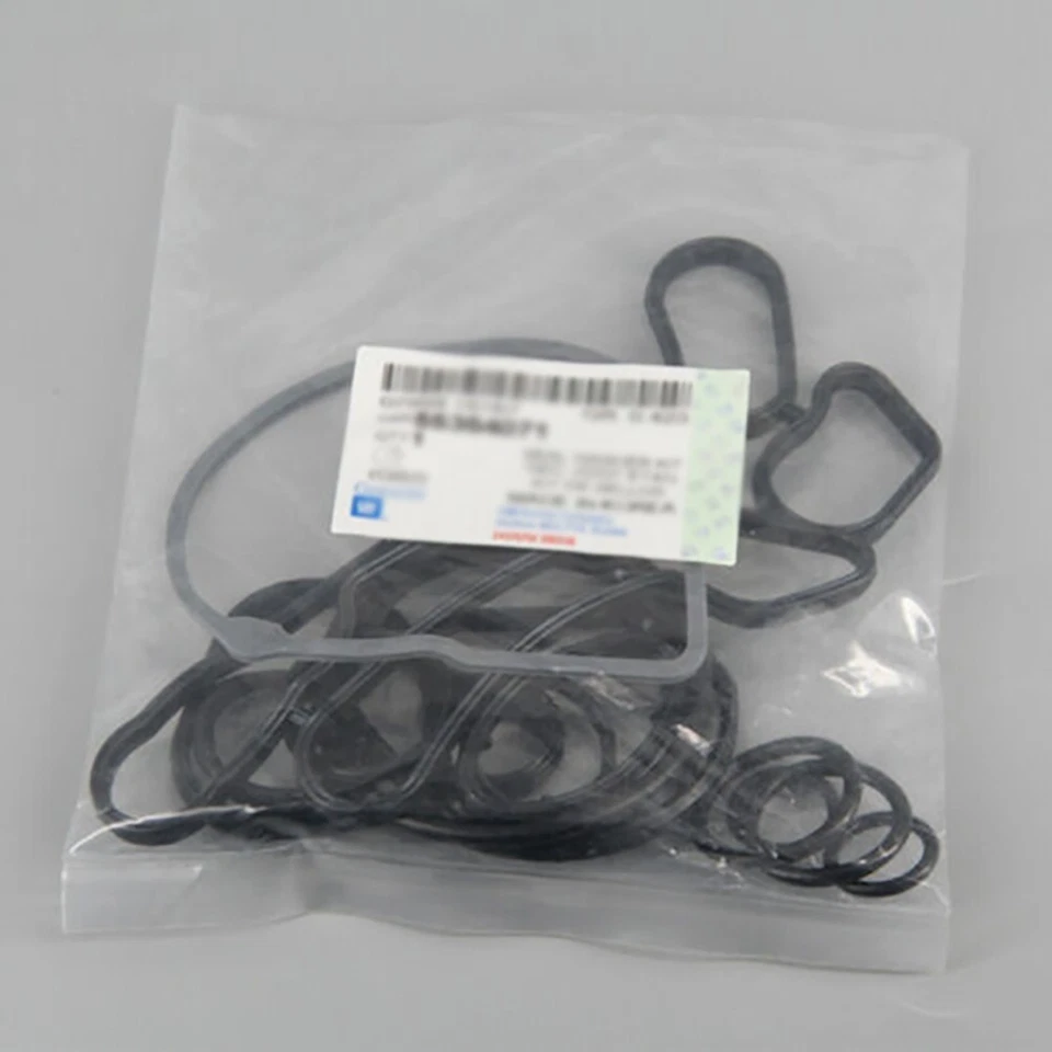 15pcs Engine Oil Cooler Gasket Seal Set For Chevrolet Astra Vectra Zafira Signum - Image 2 of 4