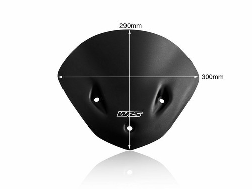 BULLE SPORT NOIR MAT WRS POUR BMW S 1000 R 2014-2020 - Photo 6/7