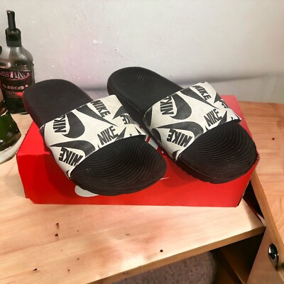nike kawa se kids' slide sandals 2y