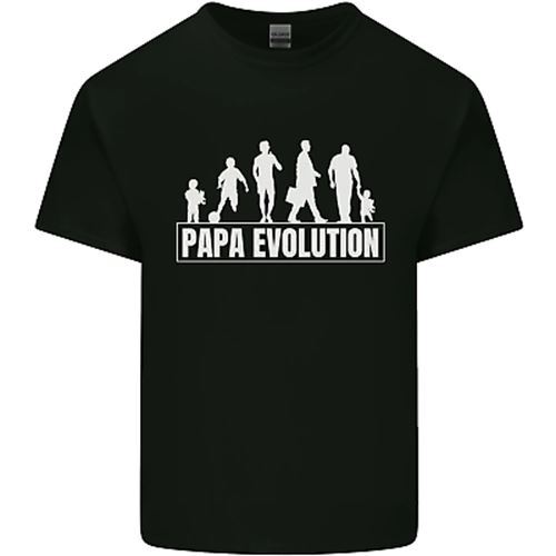 Papa Evolution Fathers Day Mens Cotton T-Shirt Tee Top - Picture 1 of 26
