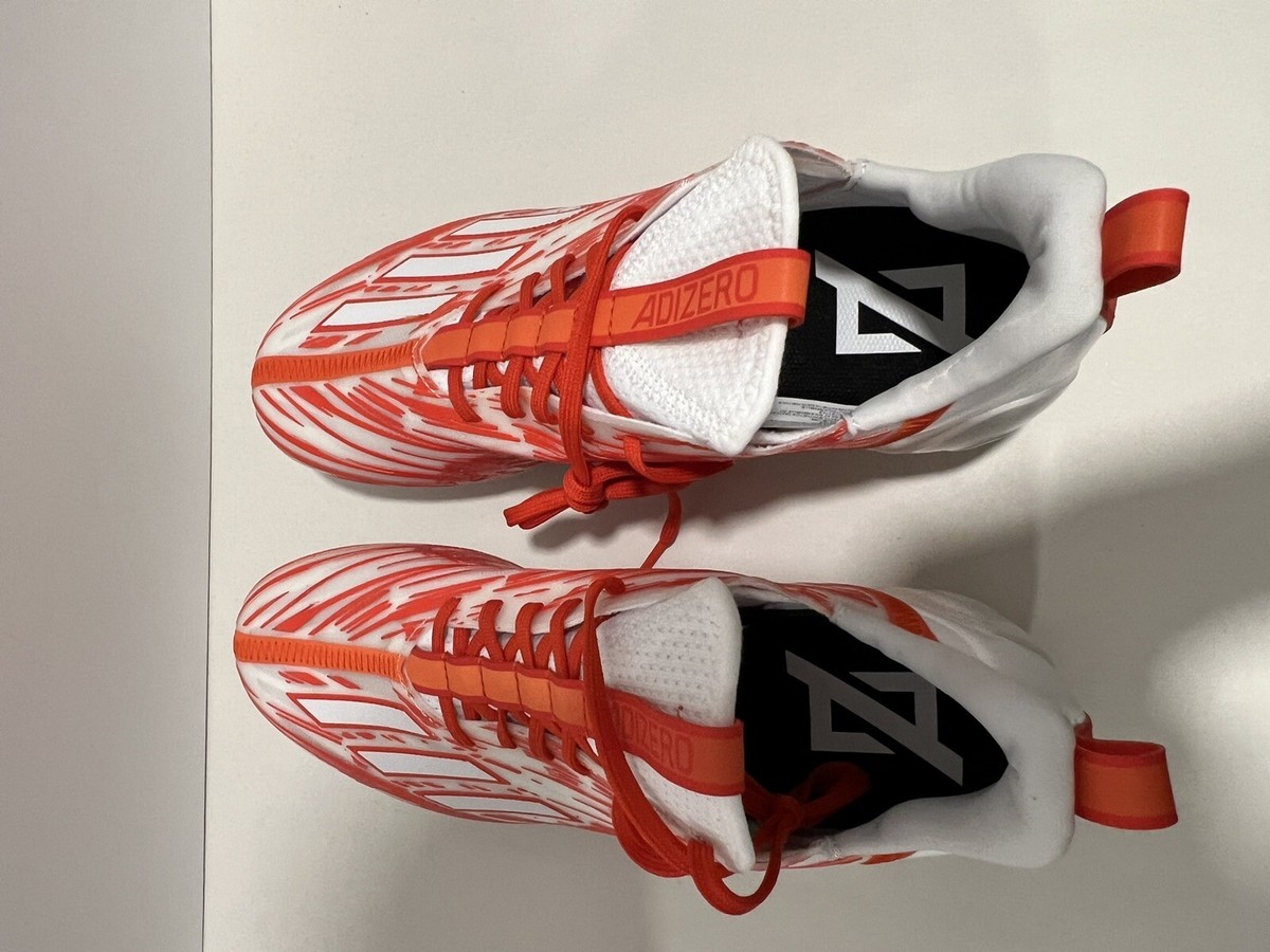 Adidas Adizero Elite 2022 Football Cleats Orange White HP8748 Men\'s Size 12.5 $_57.JPG?set_id=880000500F main image 3