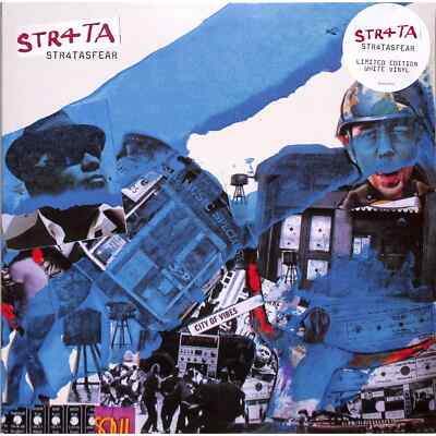 Str4ta / STR4TASFEAR (LTD WHITE VINYL LP) / Brownswood / BWOOD287LPW / colouree