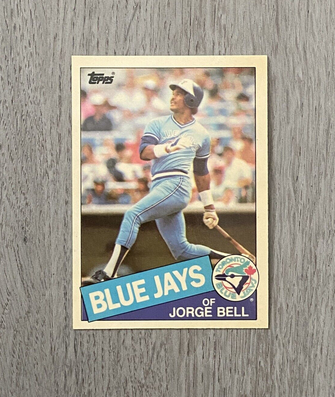 1985 MLB Topps 'Tiffany' | Jorge Bell | #698 | Toronto Blue Jays