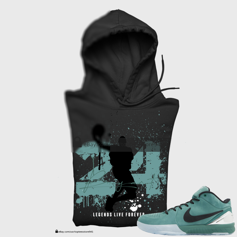 Kobe 4 Protro Girl Dad Matching Hoodie-image