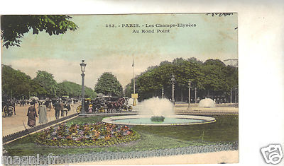 PARIS - Les Champs Elysées - Au Rond Point (H6972)
