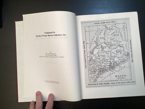 Maine: Obsolete Notes and Scrip by George W. Wait Hardcover 1977 SPMC - Picture 9 of 21