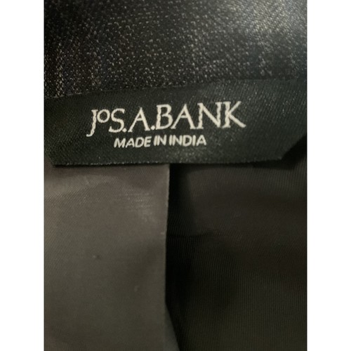 Jos. A. Bank Gray Tweed Plaid Blazer - Size 48 - Picture 3 of 4