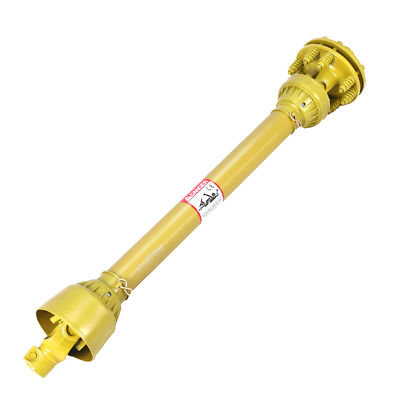 PTO Shaft PTO Drive Shaft 1-3/8'' 6 Spline Both Ends 43''-57'' for Brush Hog Yellow