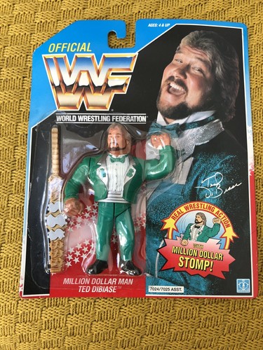 WWF WWE MOC Hasbro Wresting Figure Million Dollar ...