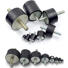Male Rubber Vibration Isolator Mount for M3 M5 M6 with Anti Damper Performance