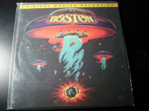SEALED BOSTON SELF TITLED LP RECORD ORIGINAL MASTER RECORDING MFSL NUMBERED - Imagen 1 de 2