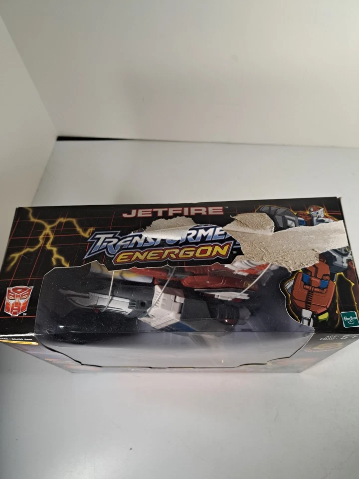 NIB Vintage 2003 Hasbro Transformers Energon Powerlinx Jetfire Action Figure - Image 3 of 3