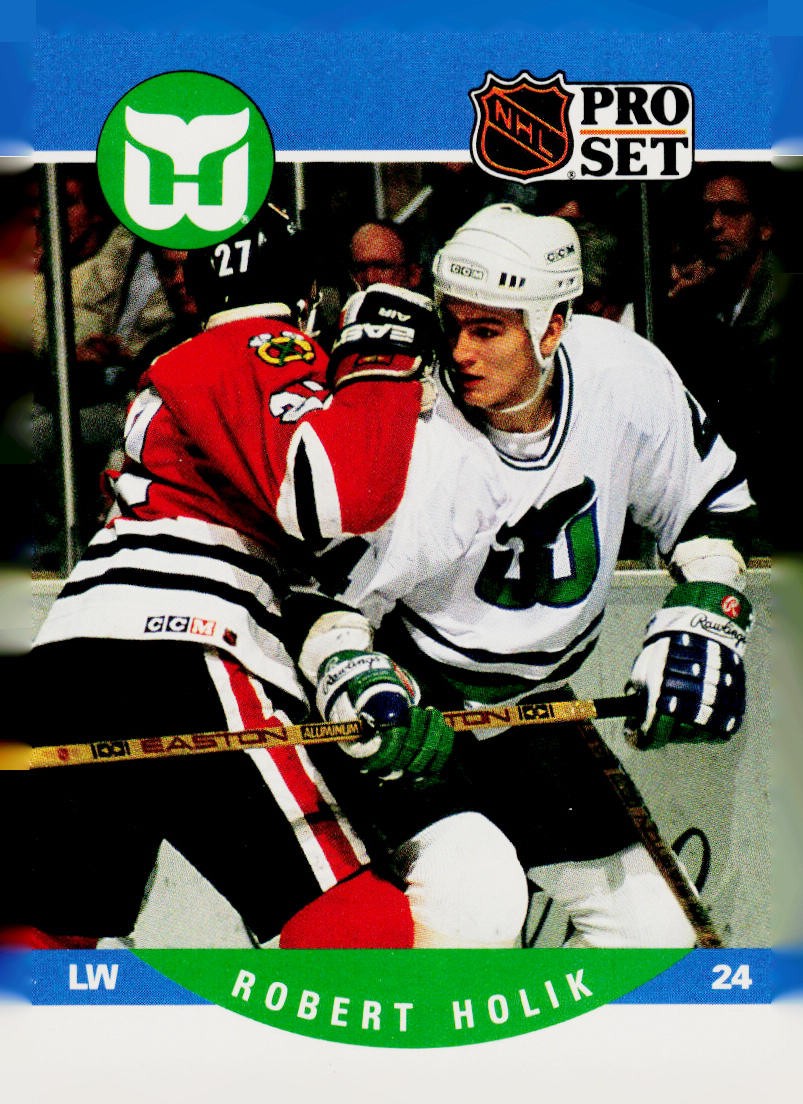 1990-91 Pro Set #609 Robert Holik