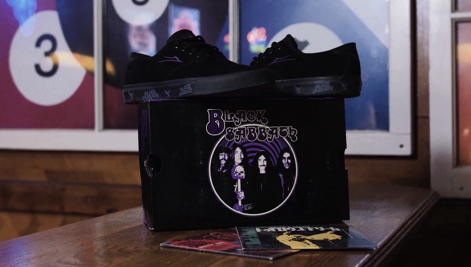 SAOLA Scarpe Lakai Black Sabbath NUOVE CON SCATOLA uomo taglia 7 5