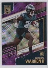 2022 Panini Donruss Elite Rookies Purple 15/99 Michael Warren II #176 1d0h