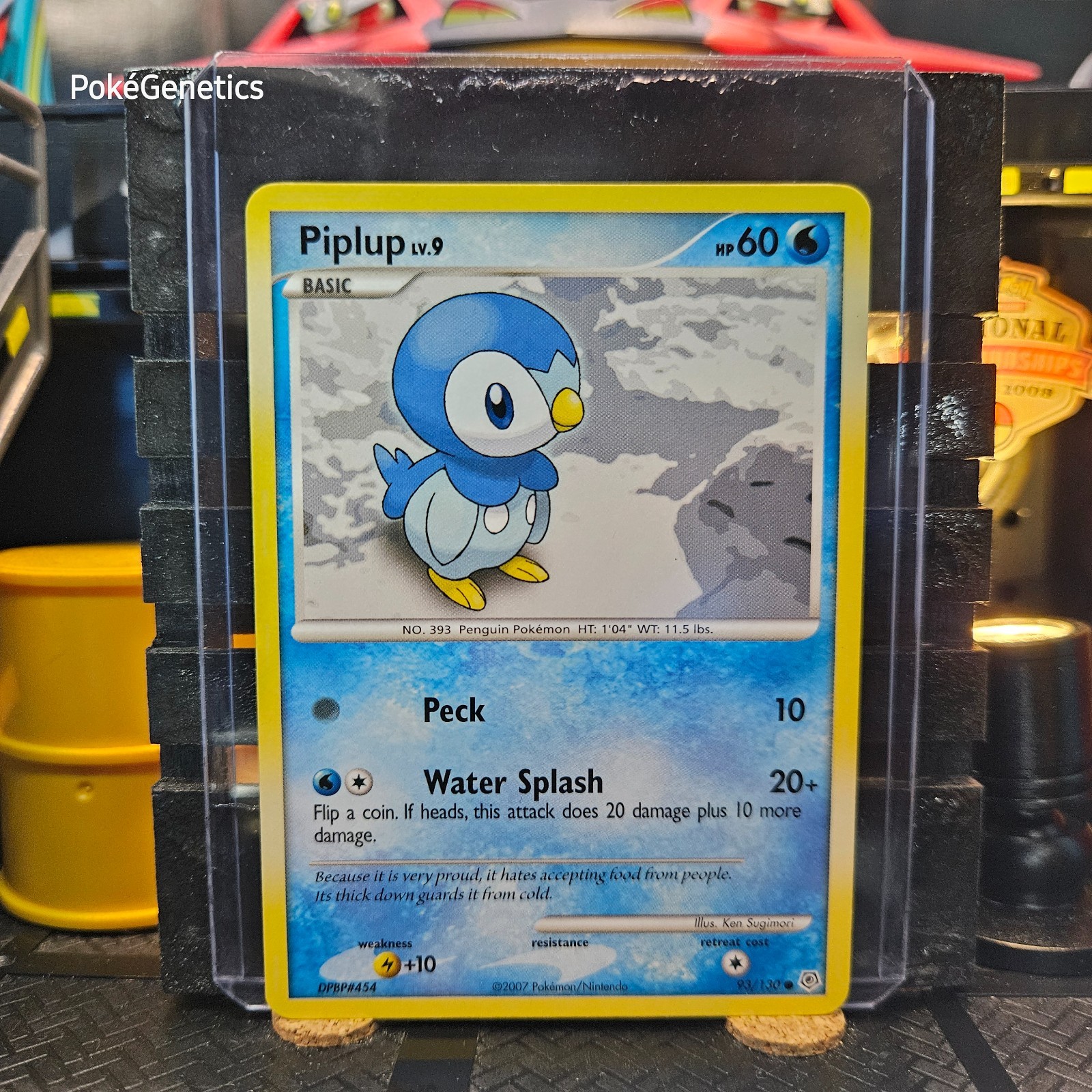 Piplup Diamond & Pearl Pokémon TCG 93/130 Common